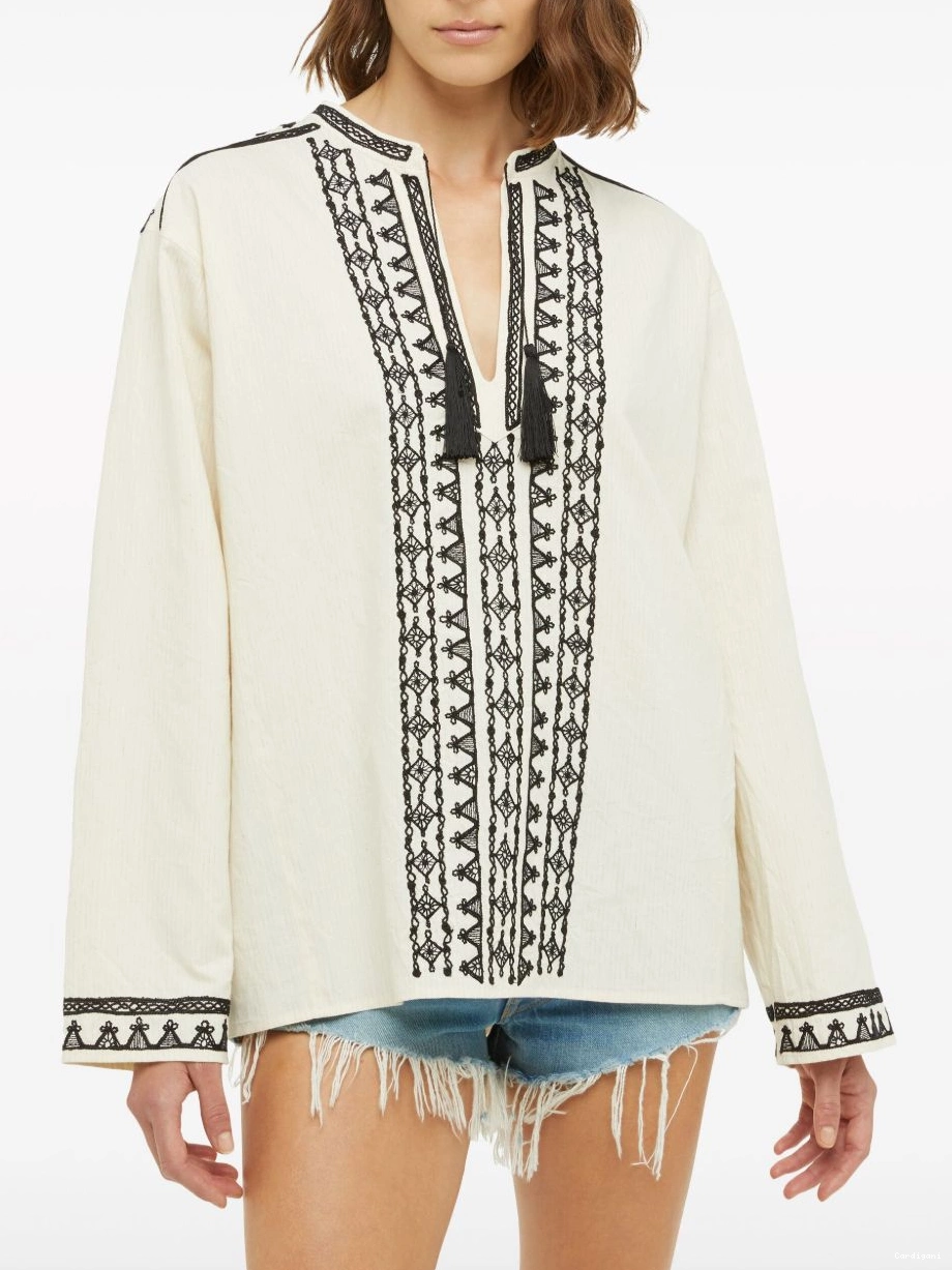 Cheap shirt Alanui Women tassel-detail 0805
